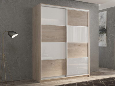 Шкаф-купе Кааппи 14 Кастелло Серый 120х60х230 см