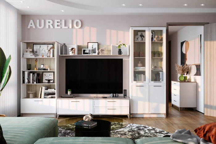Гостиная Аурелио. Комплект 1, белый