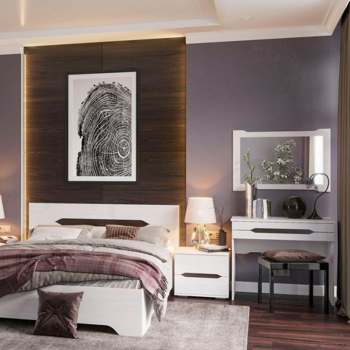 ВАЛЕНСИЯ ТБ 011 тумба прикроватная (0,5х0,43х0,45) дуб анкор