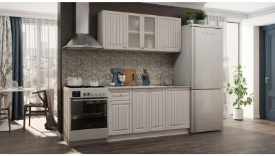 Кухня МДФ Хозяюшка 1500, Мускат