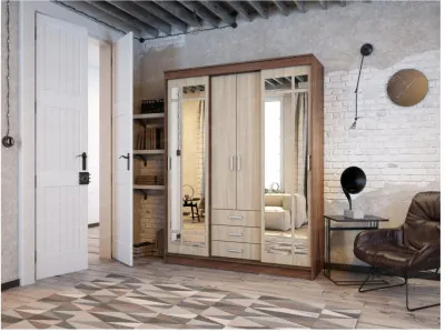 Лорд Шкаф-купе, Ясень шимо темный/светлый