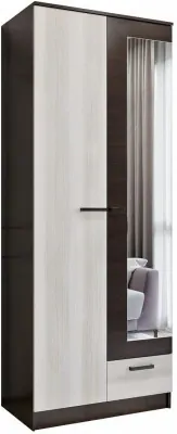 Адель Шкаф 0,8 платяной, Венге/лоредо