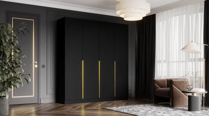 Шкаф Авангард 2000, черный