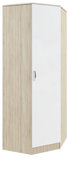 Модульная гостиная Софи, композиция 3, Белый глянец/Дуб Сонома