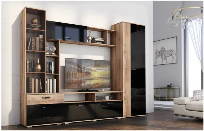 Гостиная Крокус, Делано/Белый матовый