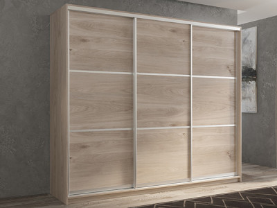 Шкаф-купе Кааппи 4 Кастелло Серый 180х45х230 см