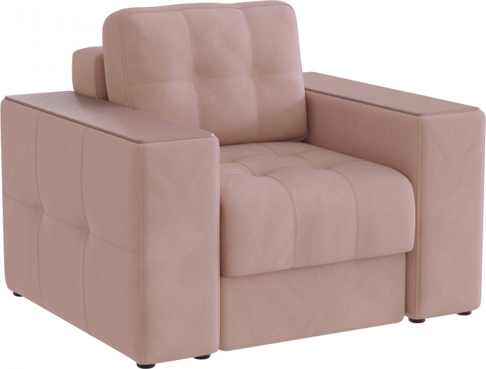 Кресло Виконт, Пыльная роза/МДФ пудра