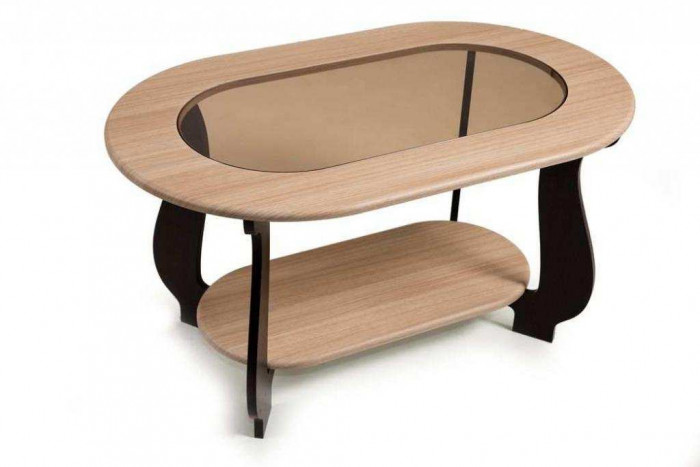 Стол журнальный СЖ-21 дуб/венге