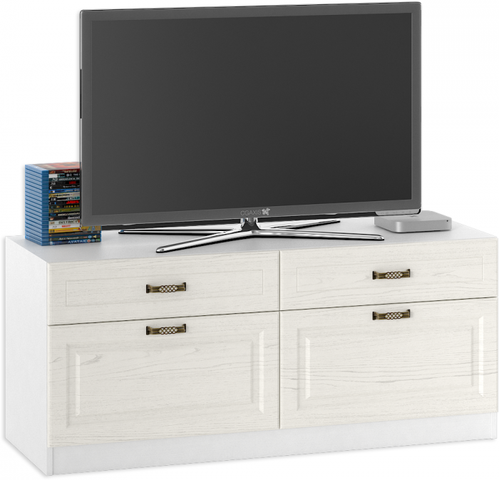 Ливерпуль Тумба, ясень ваниль/белый