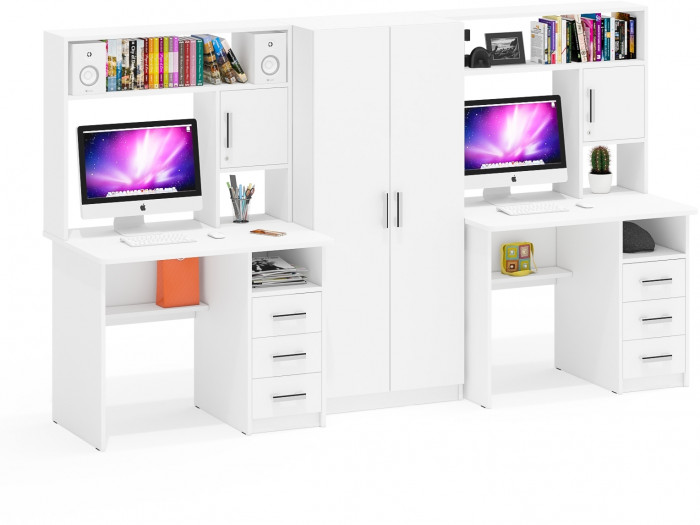 С-МД-СК9 Компоновка № 05, белый шагрень