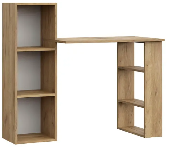 Стол компьютерный Тоскана, дуб золотой