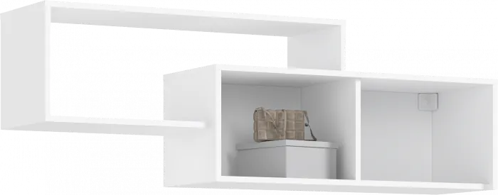 Норд Модульная Гостиная, вариант №1, Белый глянец/Белый