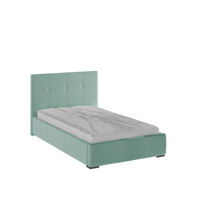 Рио Кровать интерьерная 120 мятный квадрат, ПМ