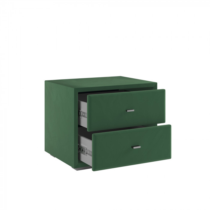 Тумба прикроватная интерьерная изумруд