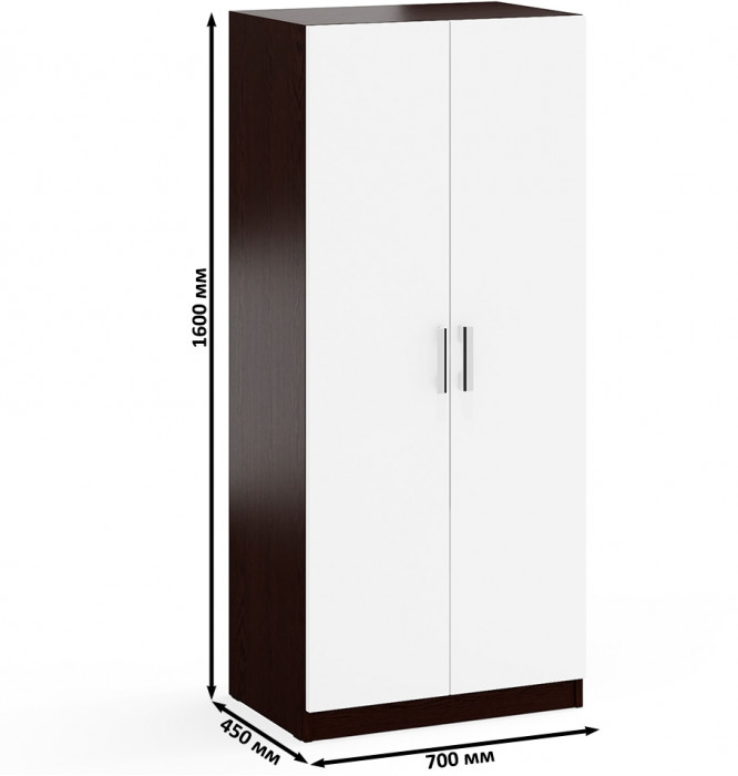 С-МД-СК9 Компоновка № 05, венге/белый шагрень