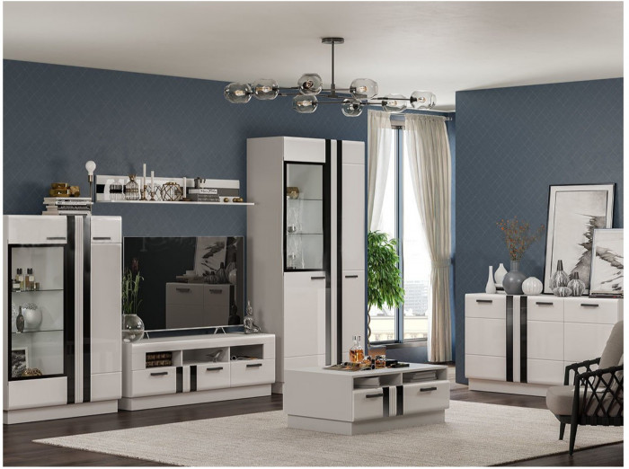 Модульная гостиная Магнолия (Орех)