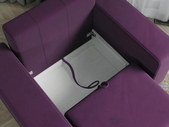 Кресло-кровать Верден, Винный