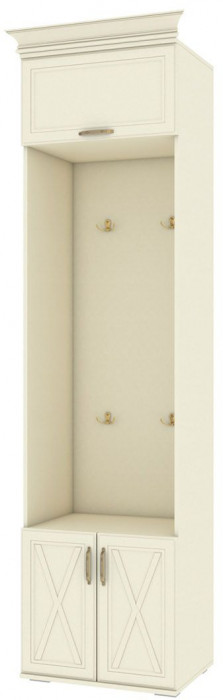 Бэль Вешалка открытая + Карнизы 603/422 Слоновая кость