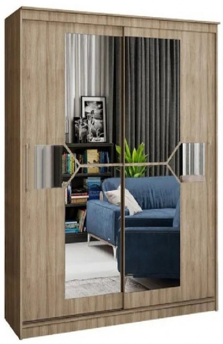 Шкаф-купе Элегант 1500 (Дуб Сонома)