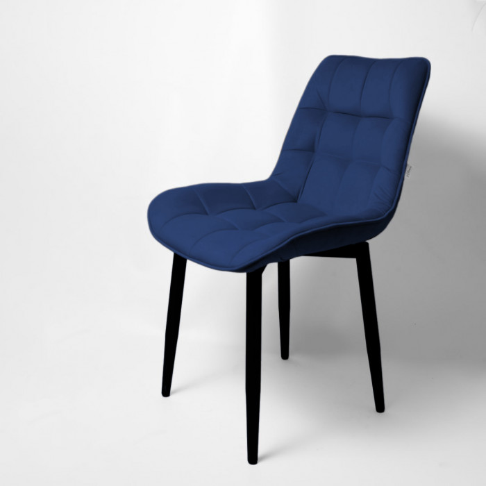 Стул "Бостон" белый матовый Velutto 26 океан