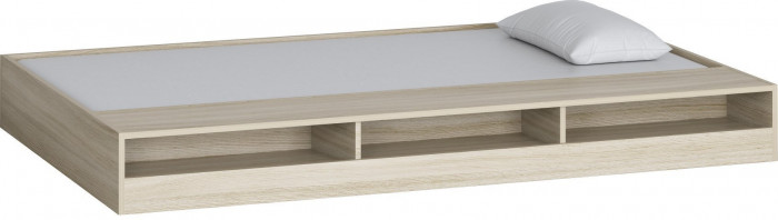 Двухъярусная кровать Гранада 1КВ (Дуб Айленд, Слоновая кость)