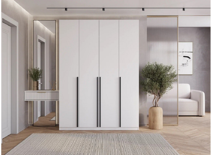 Шкаф 4-х створчатый ШК-13 Айрон, Белый