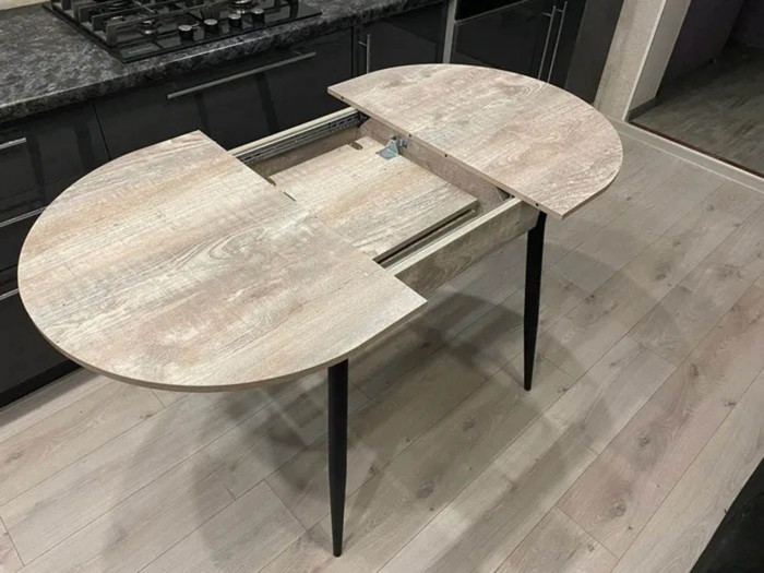 Обеденная группа Стиль-1 / Стул Х 4 шт. / Бетон темный/черный / бид 36