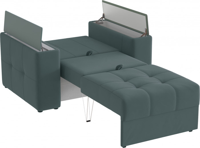 Кресло-кровать "Нави", Серый/МДФ бриз