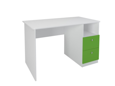 Стол письменный Белый/Салатовый