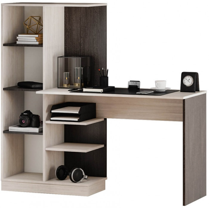 Стол компьютерный Бейсик, венге/лоредо