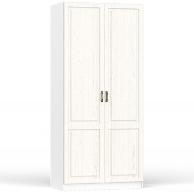 Ливерпуль Шкаф для одежды 13.134, ясень ваниль/белый