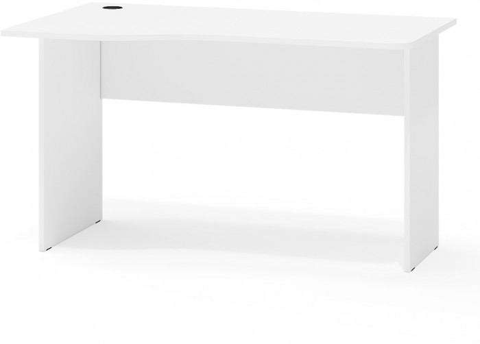 письменный стол С-МД-1-04, белый шагрень