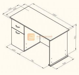 Кровать-чердак Дюймовочка-5.2, Зеленый