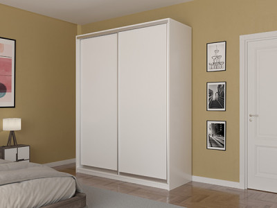 Шкаф-купе Лаурус 3 Белый 160х58х220 см