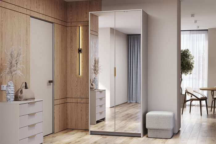 Шкаф 2-х створчатый "Пандора" ШК-05 Кашемир