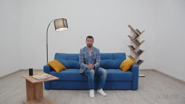 Диван раскладной Брэй бирюза