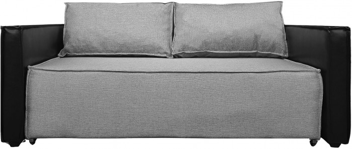Диван-аккордеон Барон 160х200, рогожка, серый