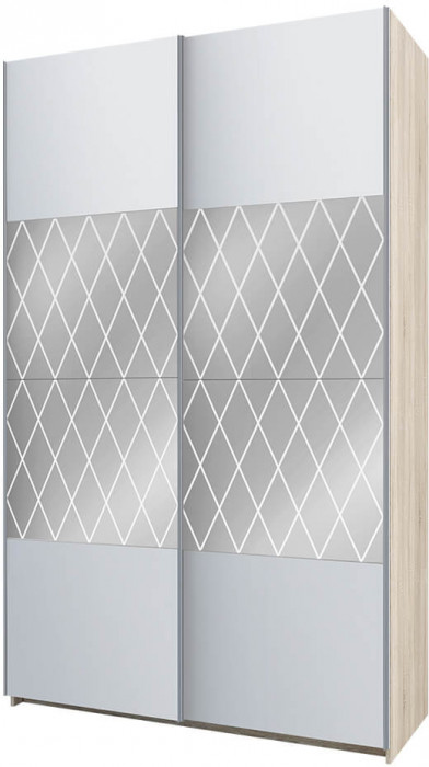 Fortune-14 1600_400/400/400/400 сонома/сонома+белый+з.№5