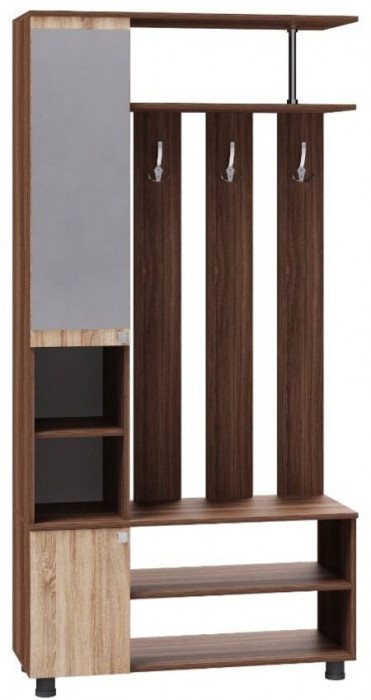 Прихожая Эконом ясень шимо/ дуб сонома