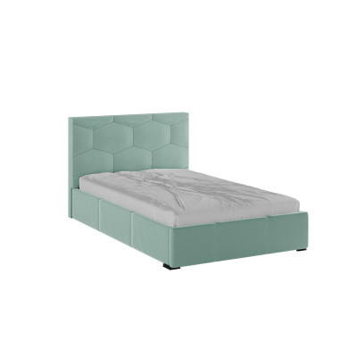 Манука Кровать интерьерная 120 мятный, ортопед