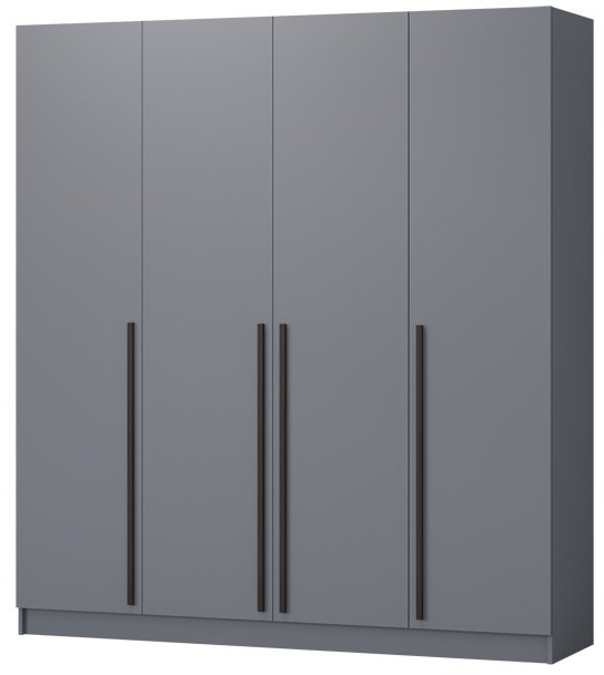 Шкаф Бастион ЛДСП 2,0 (Крафт золотой / Белый древесный)