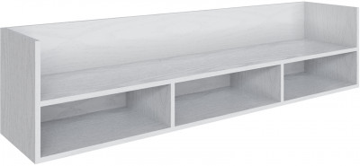 Полка навесная (открытая) Мадрид ПНО-1 (1,5) белый