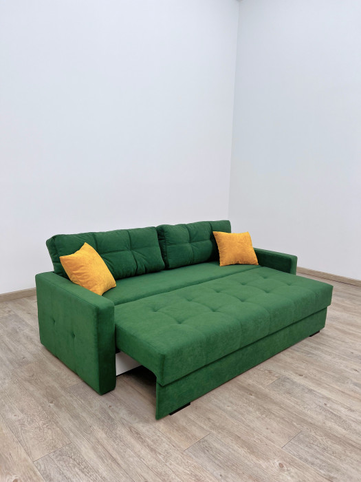 Диван раскладной Брэй изумруд