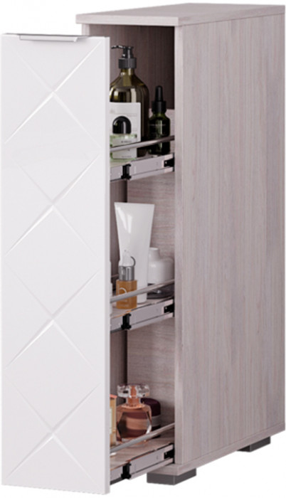 "Кимберли" ТБ-21 ясень белый/белый глянец