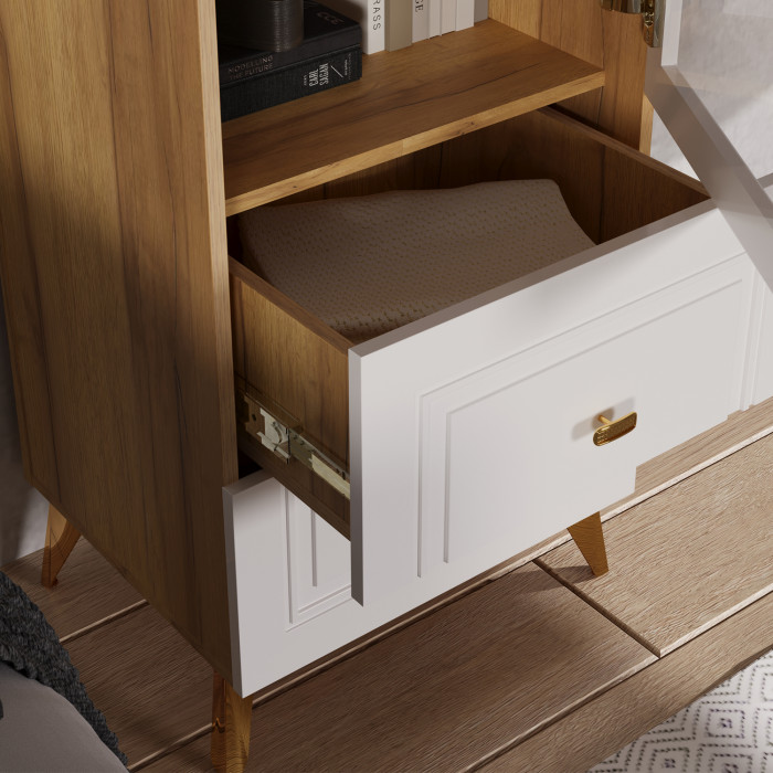 Шкаф-витрина Вега Сапфир