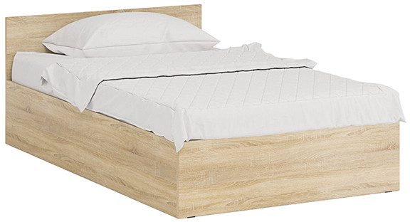 Стандарт Кровать 1200, дуб сонома