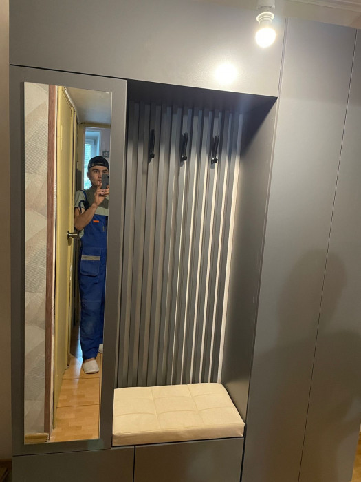 Прихожая Руэлла, композиция 2, графит серый