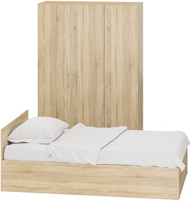 Спальня Стандарт 1-1200, дуб сонома