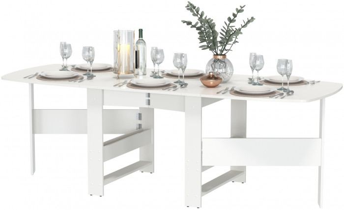 Стол-книжка 1-66бел, белый