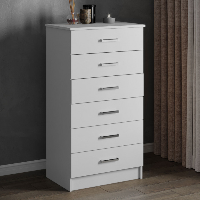 Комод Катрин 4 (620*1160*425) белый